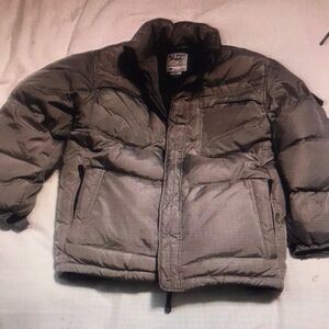 Gray Puffer Jacket